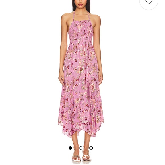 Free People Maxi Dress Heat Wave Printed - Picture 1 of 8